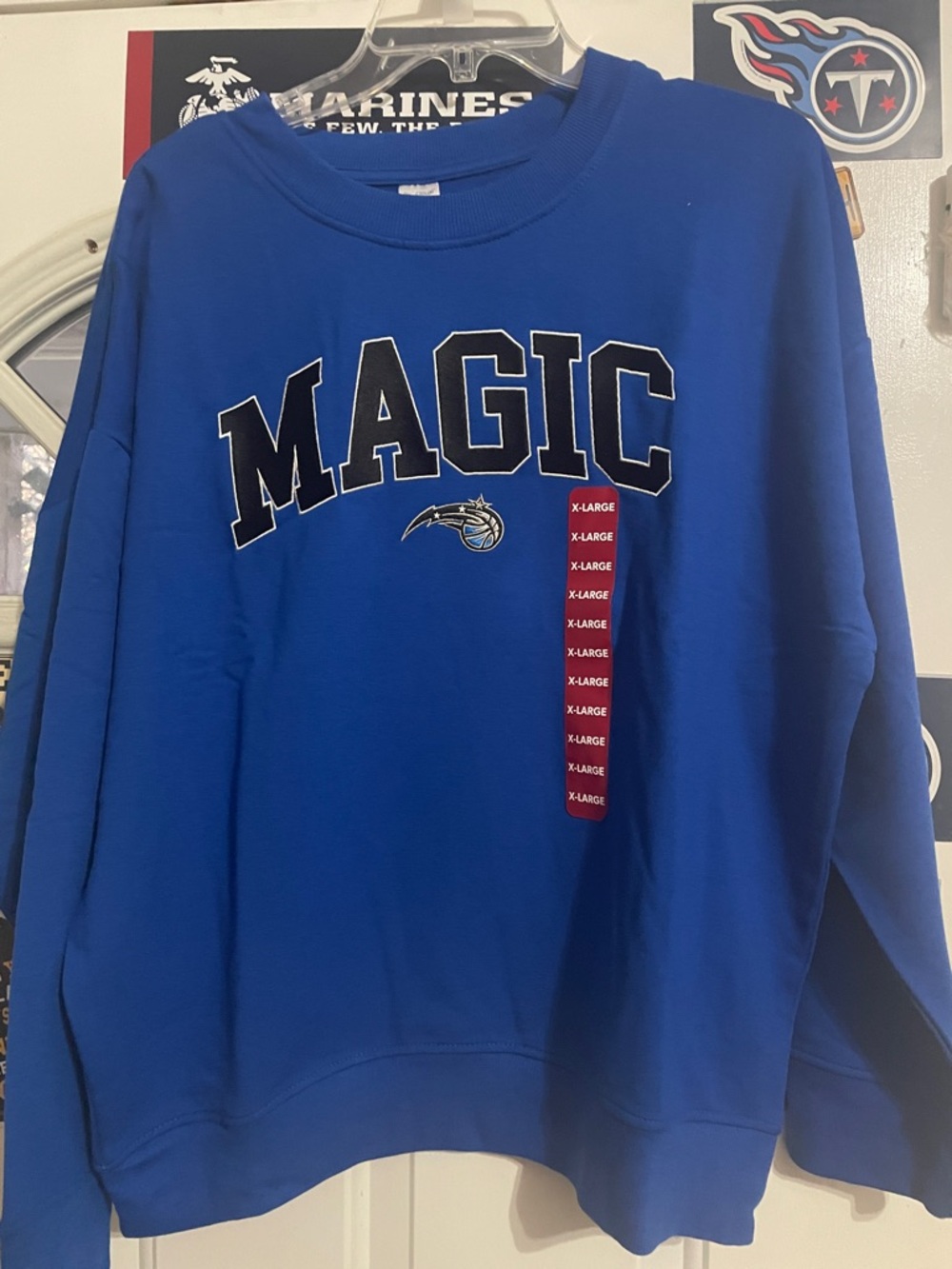 Royal Blue Crewneck Sweatshirt Orlando Magic